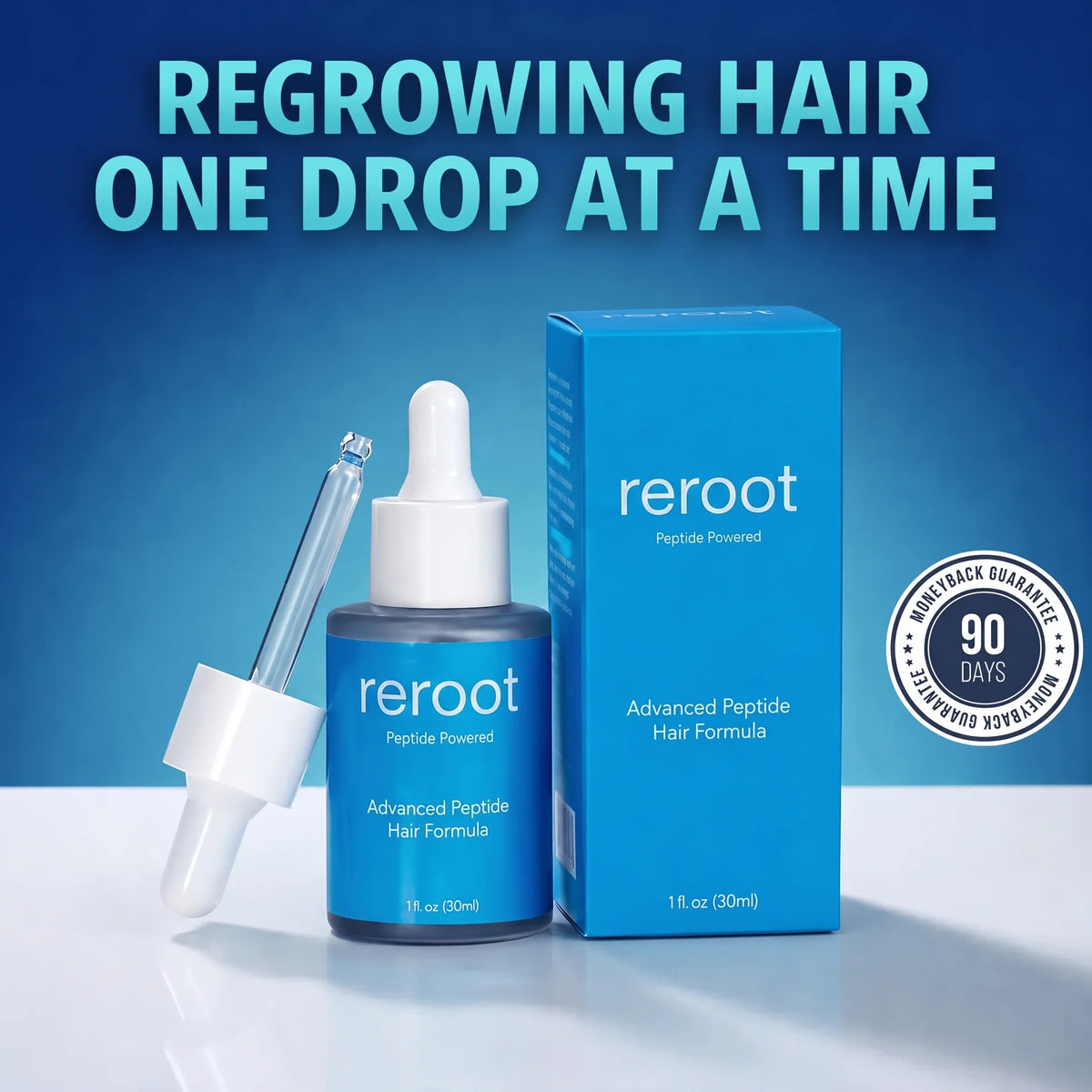 Copper Peptide Hair Regrowth Serum